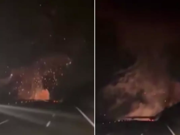 F-16-nın qəzaya uğradığı an - <span class="color_red">VİDEO</span>