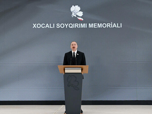 Prezident İlham Əliyev: Memorial Kompleksin timsalında biz Azərbaycan xalqının əyilməz ruhunu görürük