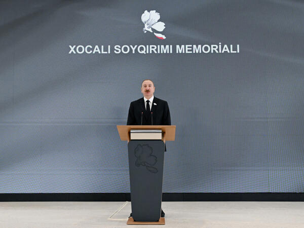 Prezident İlham Əliyev: Xocalı soyqırımını törətmiş, əli Azərbaycan xalqının qanına batmış quldurlar məhkəmə qarşısında cavab verməli oldular - TAM ÇIXIŞ