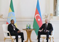 Prezident İlham Əliyevin Efiopiyanın Baş naziri ilə təkbətək görüşü olub - <span class="color_red">FOTO</span>