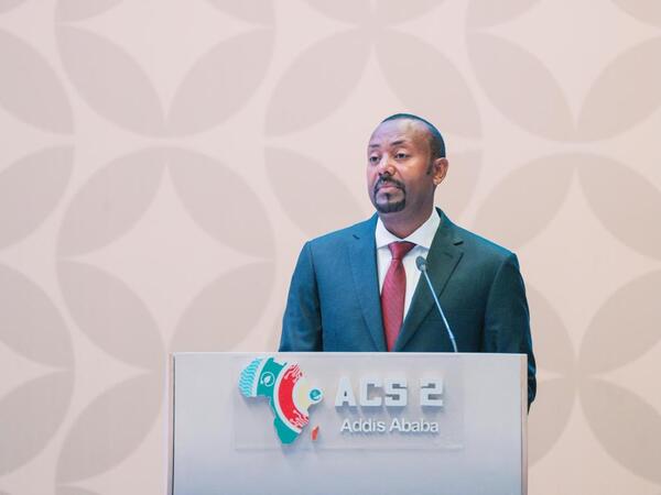 Efiopiyanın Baş nazirinin rəsmi qarşılanma mərasimi olub