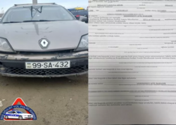 Narkotik çəkib maşın sürən TUTULDU