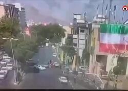 Tehranın mərkəzi belə VURULDU - <span class="color_red">Anbaan VİDEO</span>