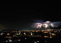 İran raketləri Bakı səmasından belə göründü – VİDEO