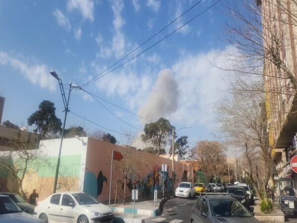 Tehranda partlayış səsləri eşidildi