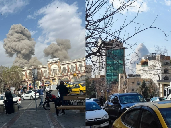 Prezident sarayı və Xameneinin ofisi də vuruldu