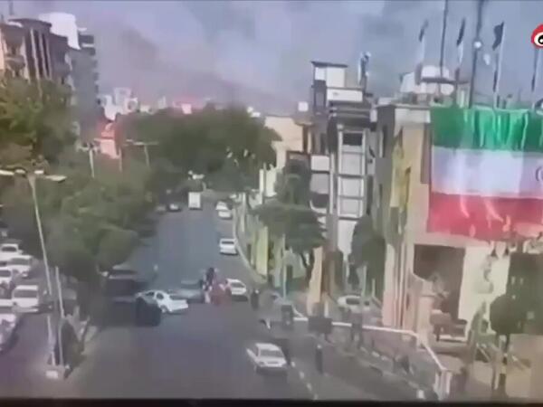 Tehranın mərkəzi belə VURULDU - <span class="color_red">Anbaan VİDEO</span>