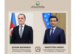 Ceyhun Bayramov özbəkistanlı həmkarı ilə telefonla danışdı