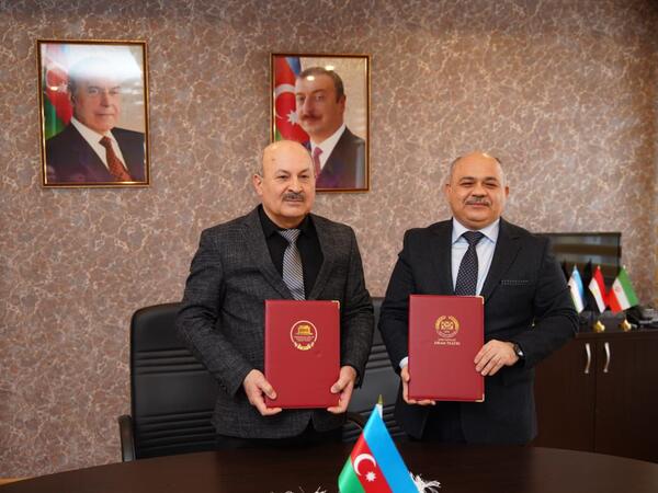 Azərbaycan Dövlət Akademik Milli Dram Teatrı və Şəki Dövlət Dram Teatrı arasında əməkdaşlıq Memorandumu imzalanıb - FOTO