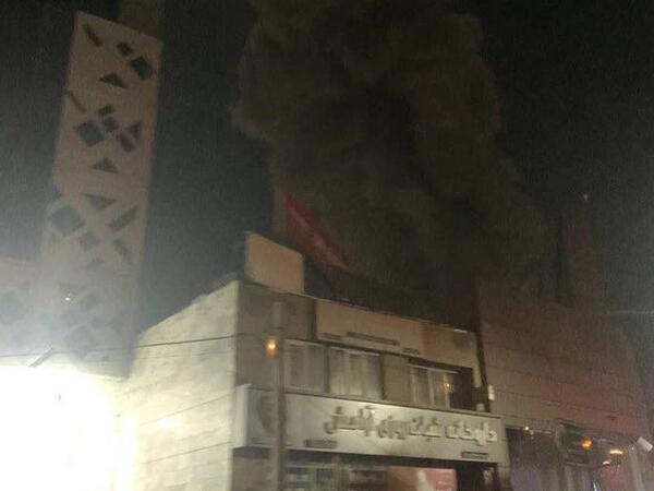 İran dövlət televiziyasının binası vuruldu