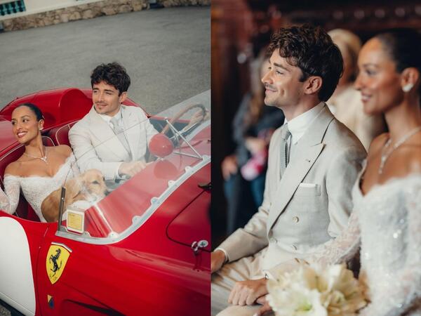 "Ferrari"nin ulduzu onunla evləndi - <span class="color_red">FOTO</span>