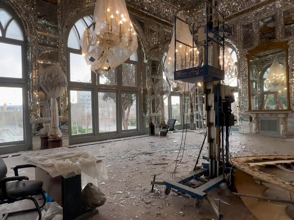 Səfəvilərin İranda tikdirdiyi "Gülüstan sarayı" zədələndi - <span class="color_red">FOTO</span>