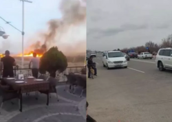 Naxçıvanın vurulmasının yeni GÖRÜNTÜSÜ - <span class="color_red">VİDEO</span>