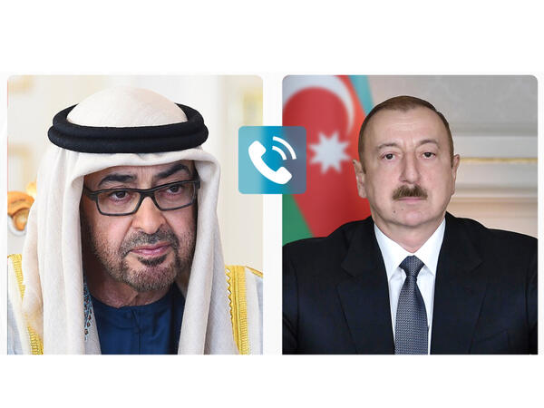 BƏƏ Prezidenti İlham Əliyevə zəng edib