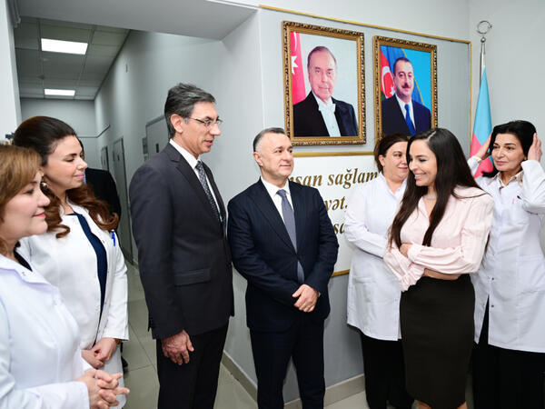 Leyla Əliyeva Bakı Şəhər Narkoloji Mərkəzini ziyarət edib - <span class="color_red">FOTO</span>