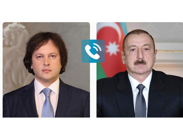 Kobaxidze İlham Əliyevə zəng edib