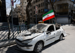 Viran qalan İrandan GÖRÜNTÜLƏR