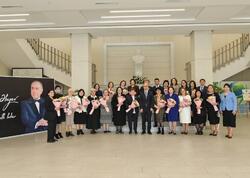 Elm və təhsil naziri təqaüddə olan qabaqcıl qadın təhsil işçiləri ilə görüş keçirib - <span class="color_red">FOTO</span>