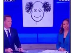 Atasının şəklini çəkən uşaq aparıcıları "gülmə krizinə" soxdu - <span class="color_red">VİDEO</span>