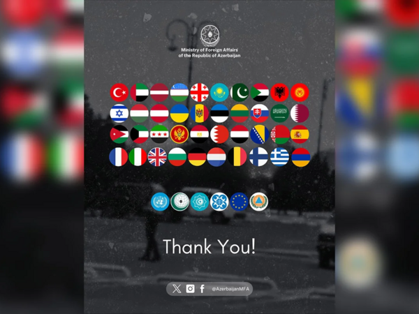 İranın Naxçıvana dron hücumu ilə bağlı Azərbaycanın yanında olan ölkə və təşkilatlara təşəkkür edilib - <span class="color_red">FOTO</span>