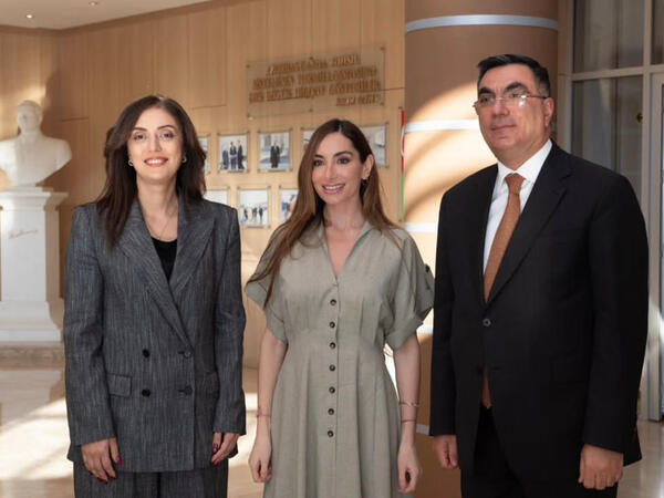 Arzu Əliyeva Bakı Ali Neft Məktəbində - <span class="color_red">FOTO</span>