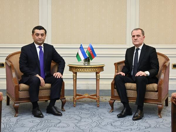 Azərbaycan və Özbəkistan XİN rəhbərləri Yaxın Şərqdəki gərginliyi müzakirə ediblər - <span class="color_red">FOTO</span>