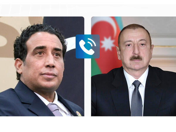 Liviya Dövləti Prezident Şurasının Sədri Prezident İlham Əliyevə zəng edib