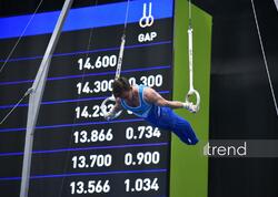 İdman gimnastikası üzrə FIG Dünya Kubokunda üçüncü yarış günü başa çatıb - FOTO