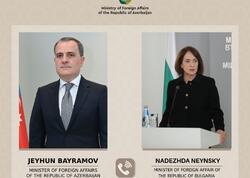 Azərbaycan və Bolqarıstan XİN başçıları İranın PUA hücumuna dair müzakirə aparıblar