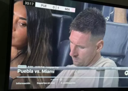 Messinin arvadı canlı yayımda belə YAXALANDI