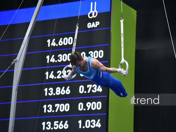İdman gimnastikası üzrə FIG Dünya Kubokunda üçüncü yarış günü başa çatıb - FOTO