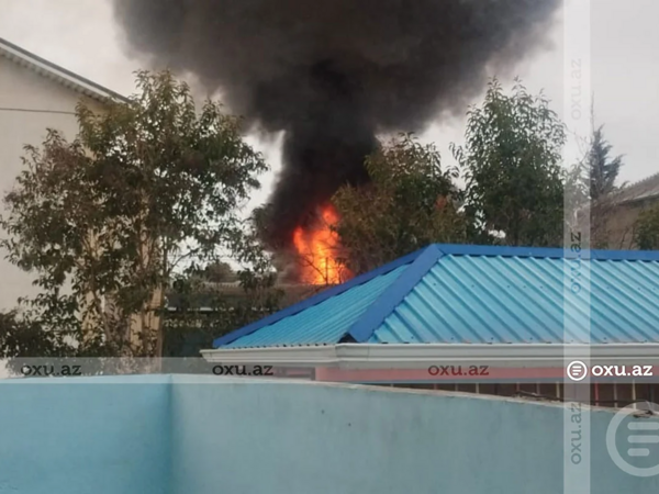 Mehdiabadda güclü YANĞIN - VİDEO