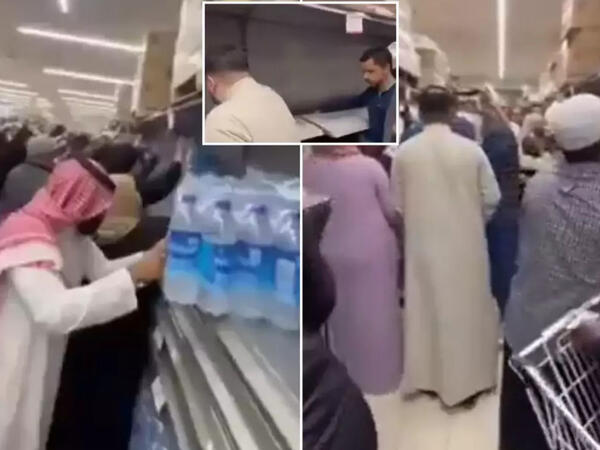 Marketlərdə ərzaq davası düşdü - <span class="color_red">VİDEO</span>