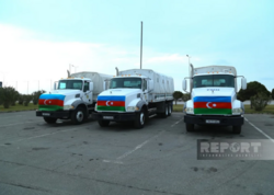 Azərbaycan Prezidentinin tapşırığı ilə İrana humanitar yardım yola salınıb - <span class="color_red">FOTO</span>