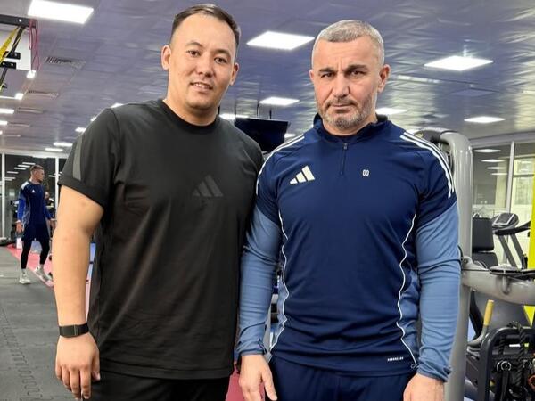 Qazaxıstanın baş məşqçisi Qurbanovun yanında təcrübə keçir - <span class="color_red">FOTO</span>