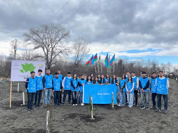 IDEA Zaqatalada kütləvi ağacəkmə aksiyası təşkil edib - <span class="color_red">FOTO</span>