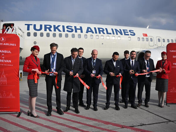 THY İrəvana uçuşlara başladı