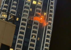 İran dronu Dubayda yaşayış binasına çırpıldı - <span class="color_red">VİDEO</span>