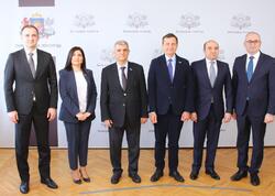 Milli Məclisin nümayəndə heyəti Latviyaya işgüzar səfərə gedib - <span class="color_red">FOTO</span>