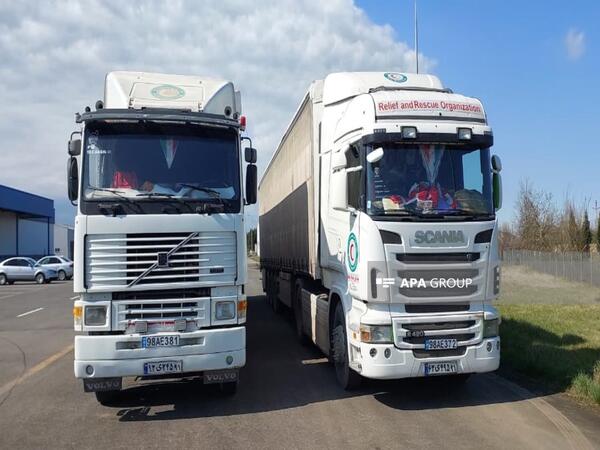 Rusiyadan İrana göndərilən humanitar yardım Astaradan İrana keçib - <span class="color_red">FOTO</span>