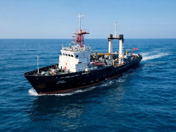 “Məmməd Süleymanov” gəmisi “Qoşadaş” sahəsində tədqiqat işlərinə cəlb olunub