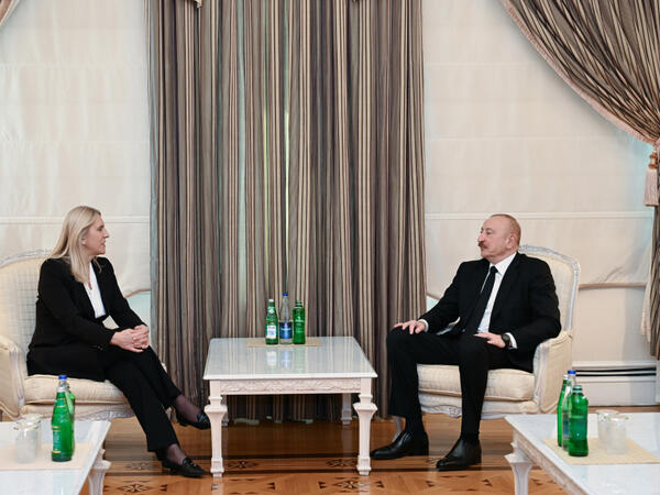Prezident İlham Əliyev Bosniya və Herseqovina Rəyasət Heyətinin üzvü ilə görüşüb