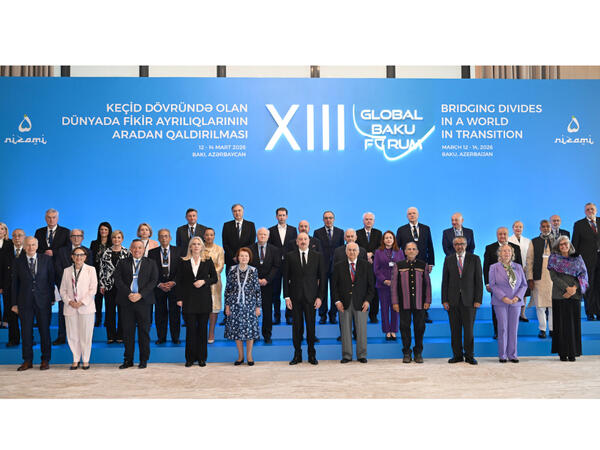 Prezident İlham Əliyev XIII Qlobal Bakı Forumunun açılış mərasimində iştirak edir