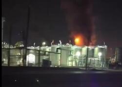 Texasda böyük neft zavodunda partlayış oldu - <span class="color_red">VİDEO</span>