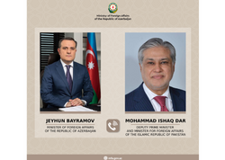 Azərbaycan və Pakistan XİN rəhbərləri Yaxın Şərqdə artan hərbi eskalasiyanı müzakirə ediblər