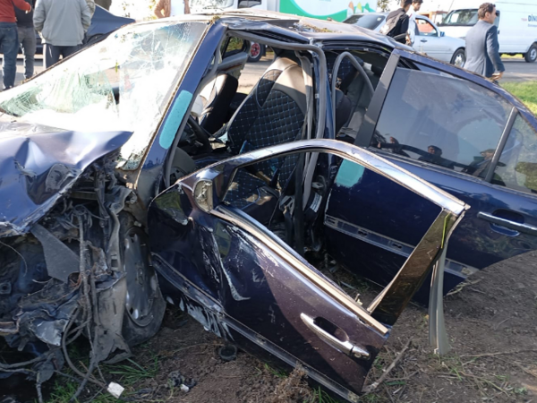 Bakı-Qazax magistralında qəza - Xəsarət alanlar var - <span class="color_red">FOTO</span>