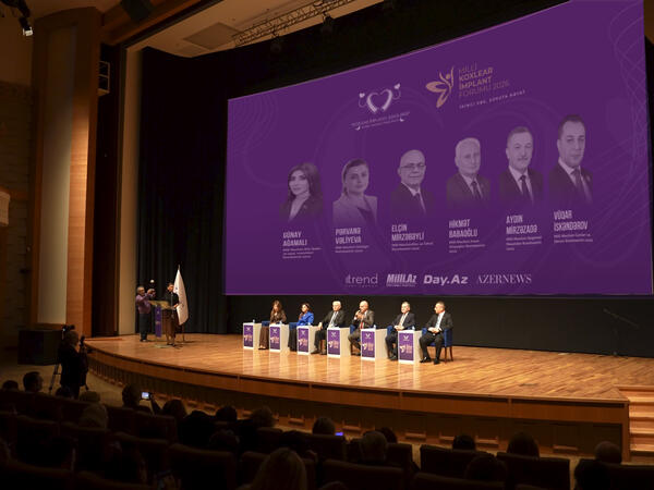 Azərbaycanda ilk dəfə Milli Koxlear İmplant Forumu keçirilib – FOTO