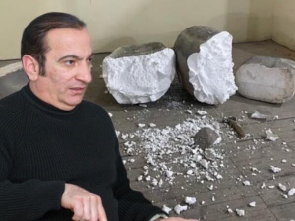 "Qavaldaş nağara" maketi məhv edildi - Məhkəmə bitdi - <span class="color_red">FOTO</span>