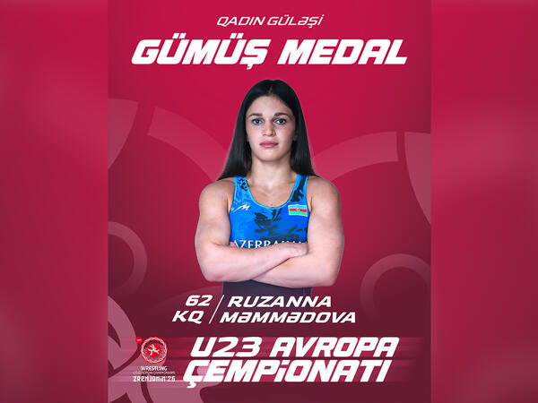 Ruzanna Məmmədova Avropa ikincisi oldu