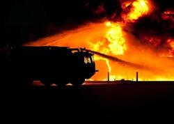 Ukrayna Rusiyada neft bazasını vurdu